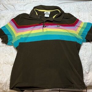 Lacoste Multicolor Striped Polo